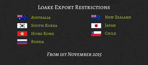 Loake Export Restrictions