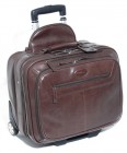 Ashwood Leather Mayfair Business Trolley