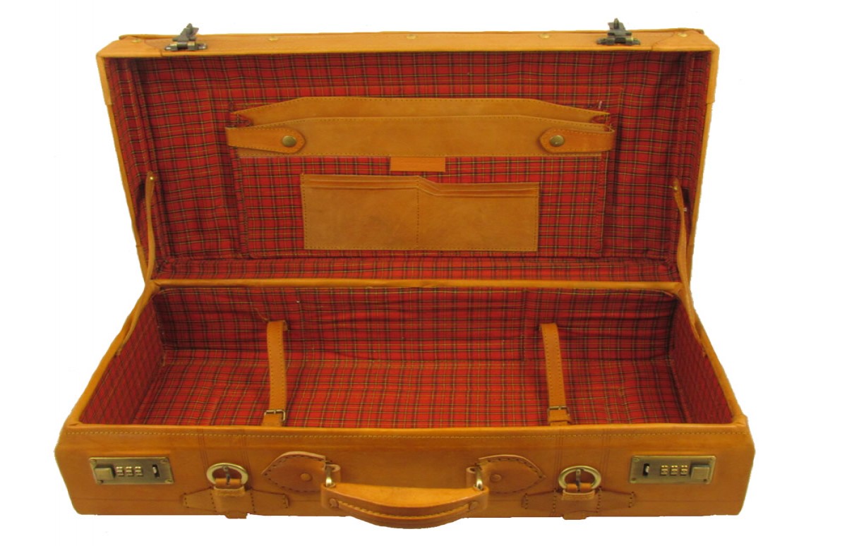 Ashwood Leather Large Vintage Suitcase Pediwear Luggage