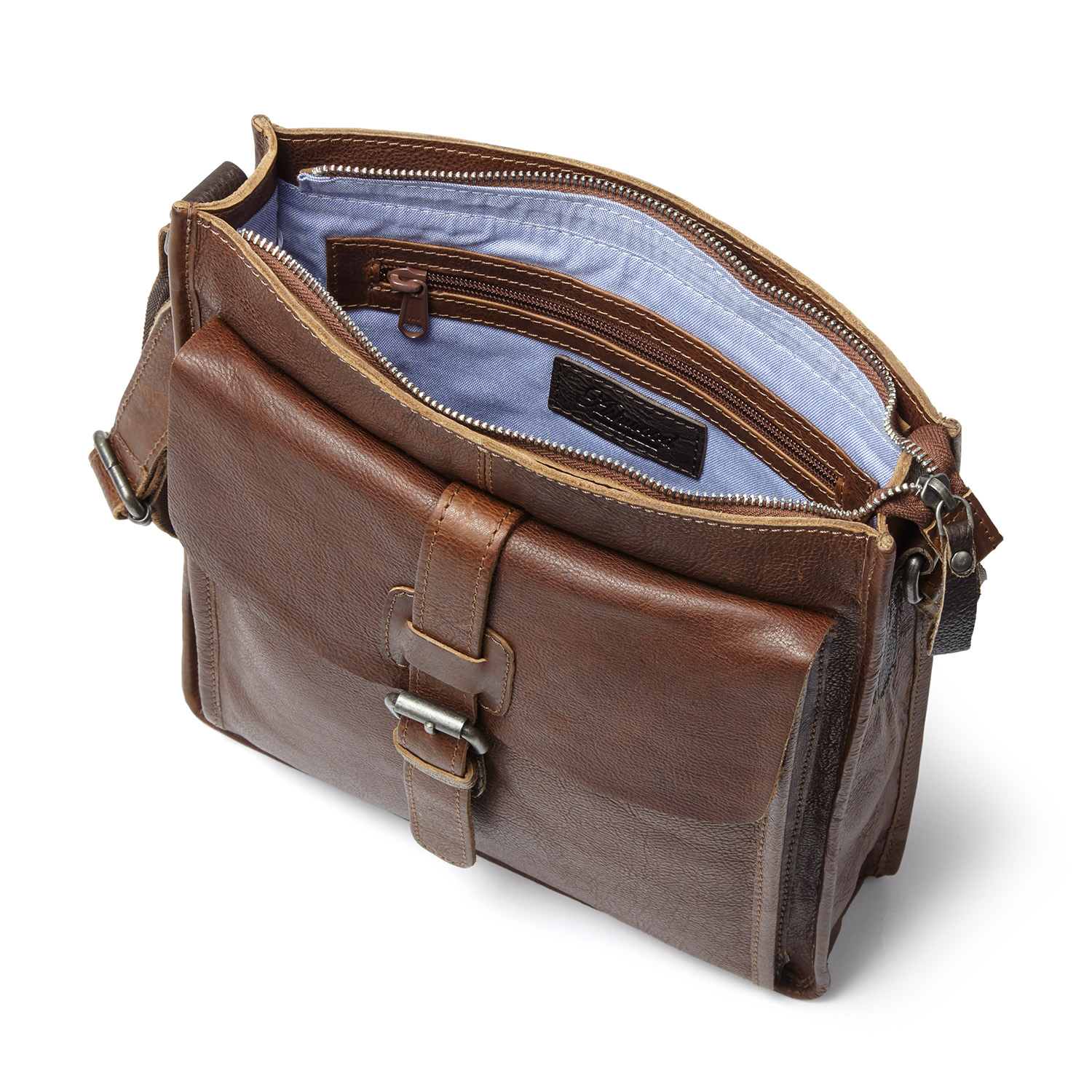 Ashwood Leather 4552 Messenger Bag Pediwear Luggage