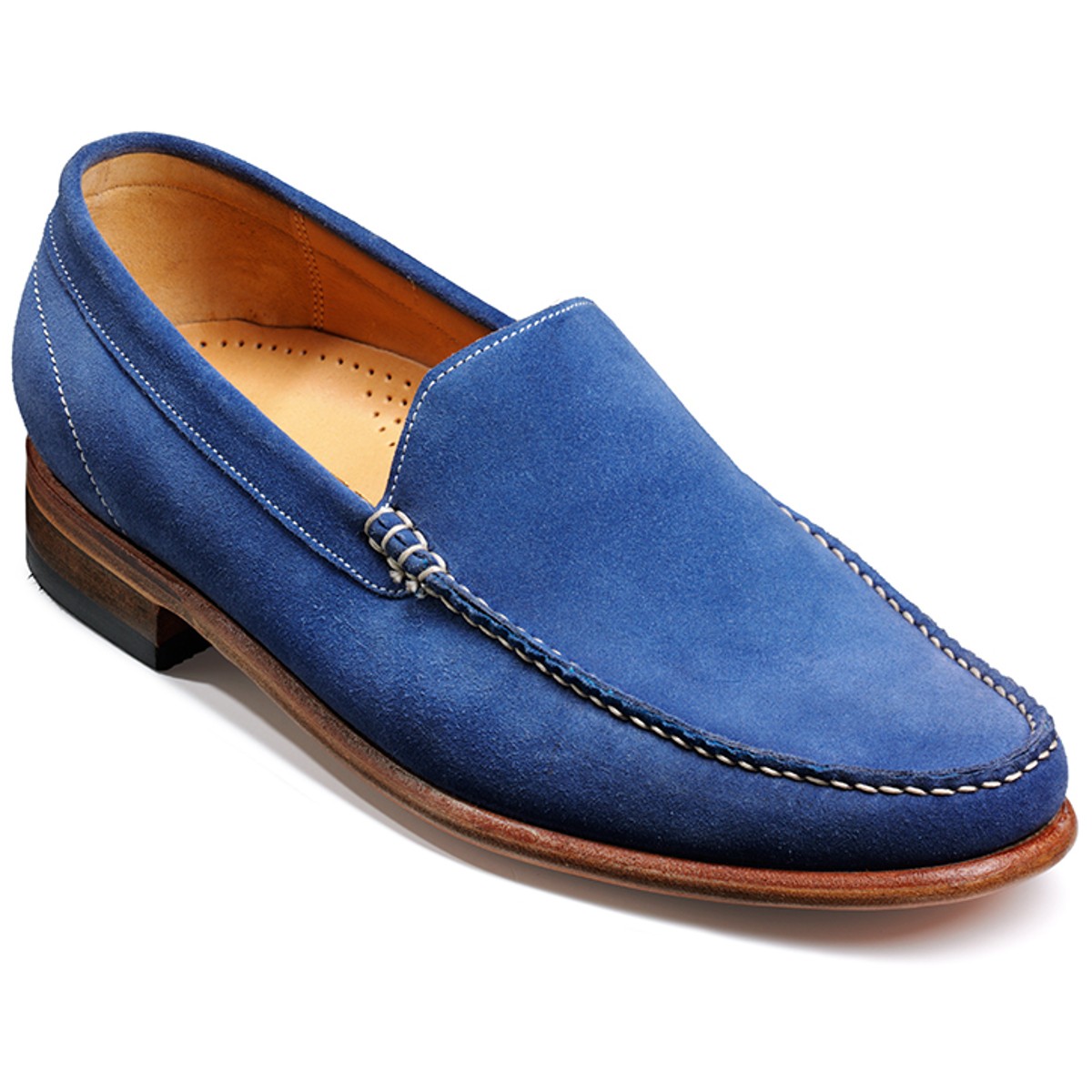 Chapman Moore Navy Suede Derby Shoes Chapman Moore Navy Suede Derby Shoes