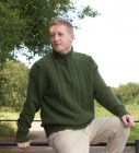 Draper of Glastonbury Lambswool 1/4 Zip Jumper