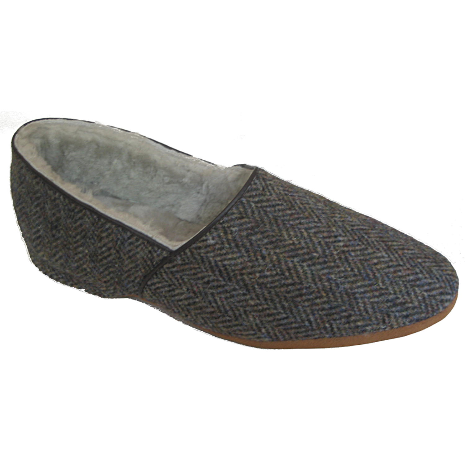 draper of glastonbury mens leather slippers
