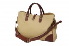 Ettinger Piccadilly Ivory & Havana Canvas Tote