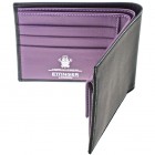 Ettinger Sterling Purple Billfold Coin Purse
