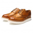Grenson Archie V Tan Calf