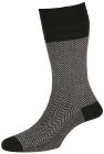 H J Hall Socks Herringbone