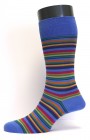 H J Hall Socks Embankment Stripe