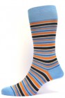 H J Hall Socks Pinner Stripe