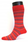 H J Hall Socks Barbican Stripe