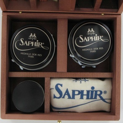 saphir shoe shine box