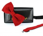 Soprano Accessories Red Rose Pre-tied