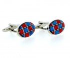 Soprano Accessories Red & Blue Check