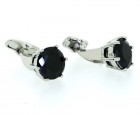 Soprano Accessories Black Single Stone