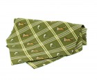 Soprano Accessories Green Fox and Horn Cravat