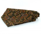 Soprano Accessories Brown Paisley Cravat