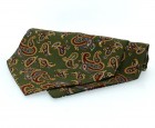 Soprano Accessories Green Paisley Design