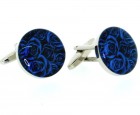 Soprano Accessories Circular Blue Rose
