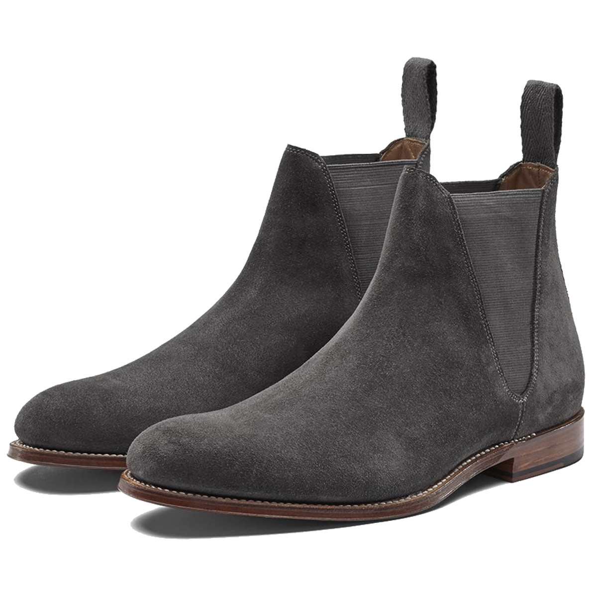 Grenson Nolan Grey Suede