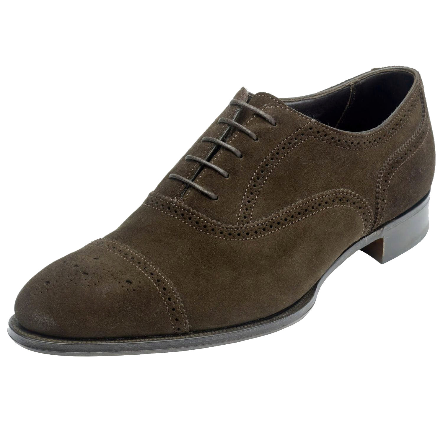 Alfred Sargent Herrick Espresso Suede