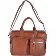 Ashwood Leather 1662 Heavy Duty Double Zip Laptop Bag