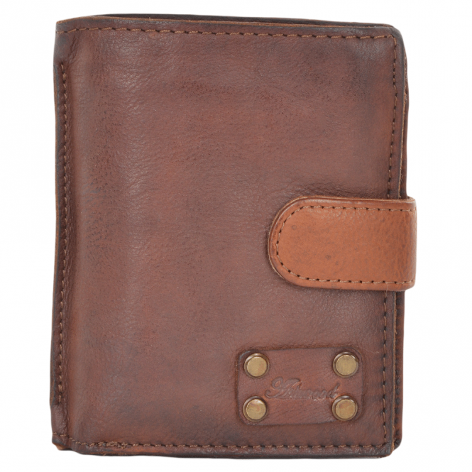 Ashwood Leather 1776 Shoreditch Classic 3 Card Wallet - Pediwear Luggage