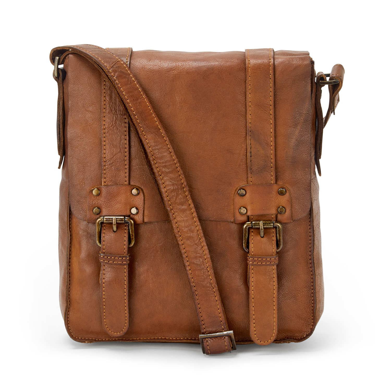 Ashwood Leather 7995 Messenger Bag - Pediwear Luggage