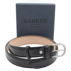 Barker Black Hi-Shine Belt