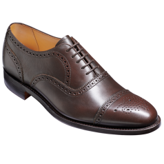 Barker mirfield espresso - leather sole