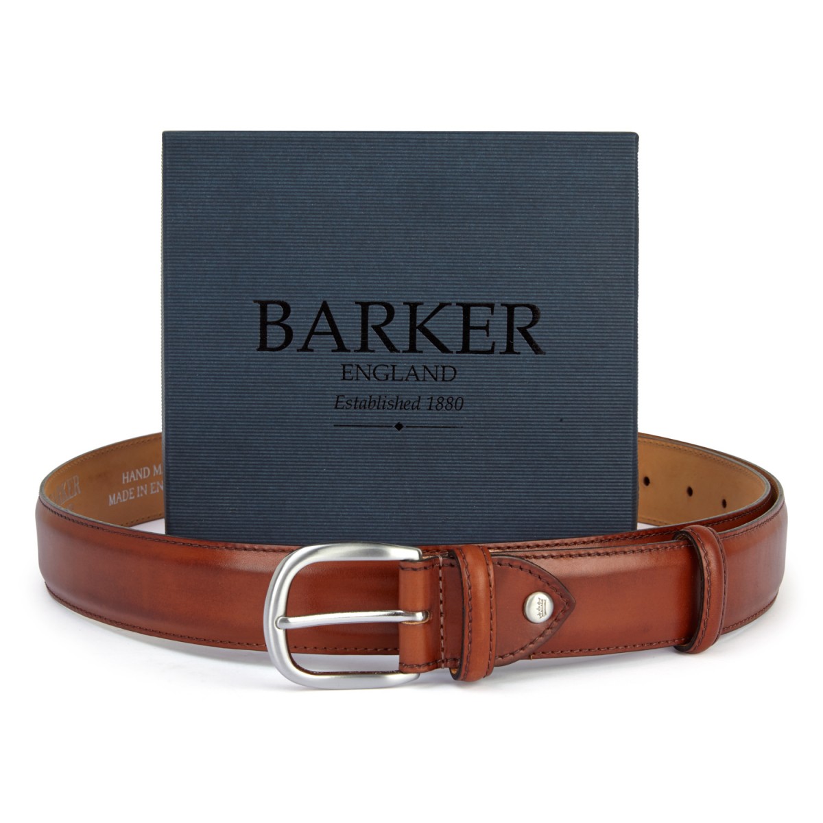 Barker Rosewood Calf Belt