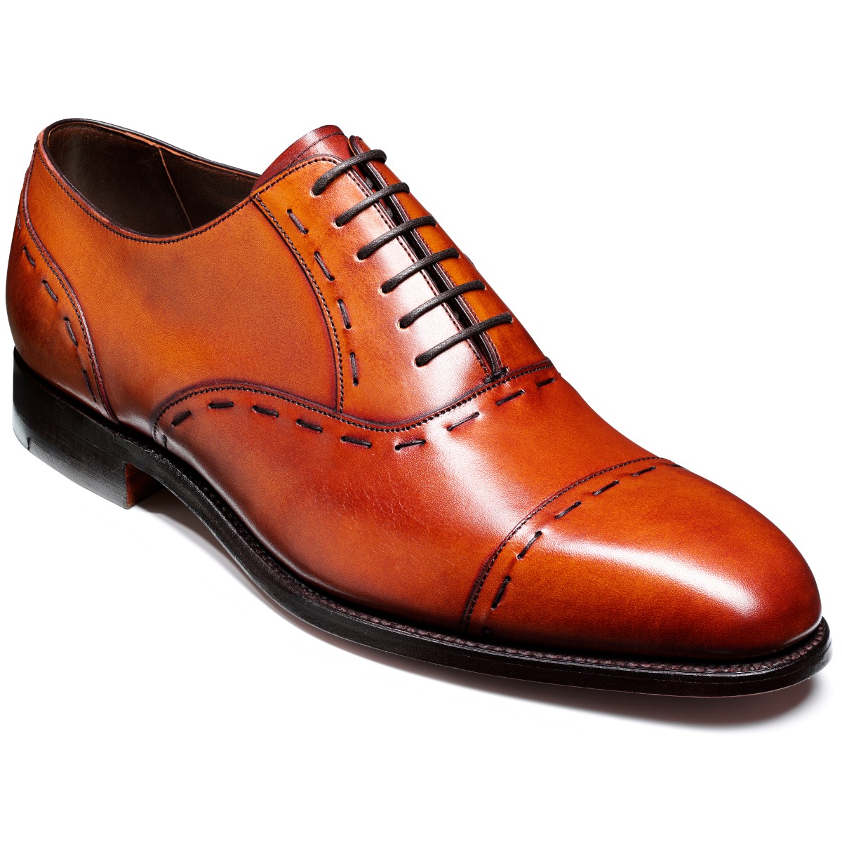 barker tan brogues