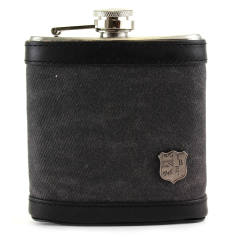 British Belt Company Langdale Hipflask Carbon