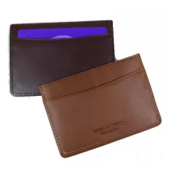 Byron and Brown Leather Credit Card Holder