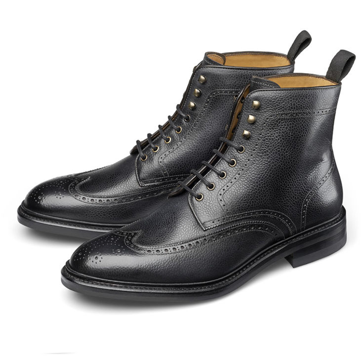 Carlos Santos Brogue Derby Boot - 8922 - Pediwear Footwear