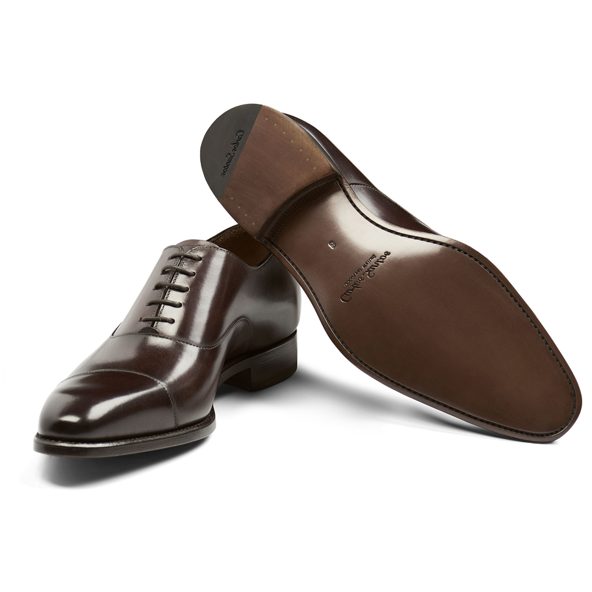 carlos santos cap toe oxford