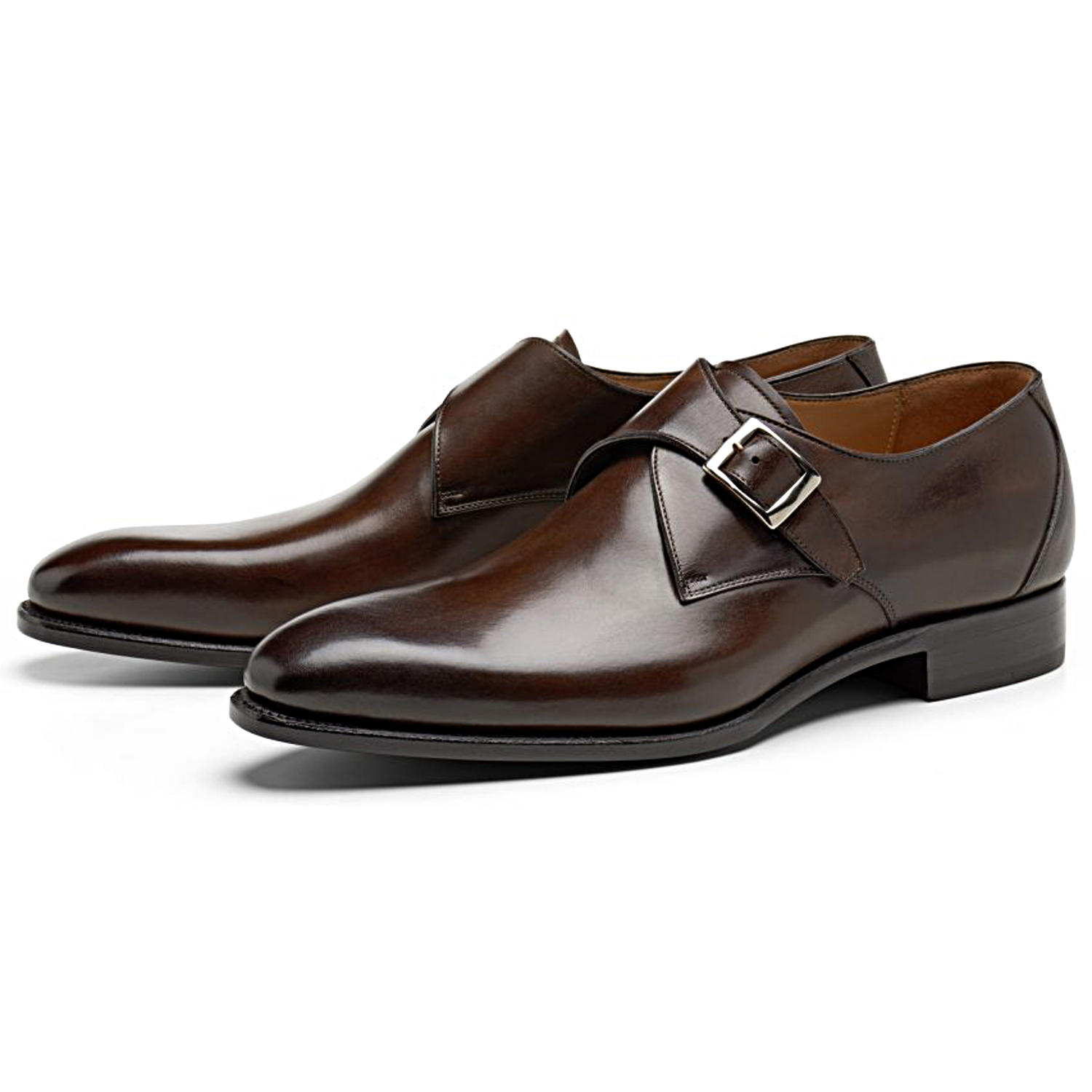 triple monk strap shoes