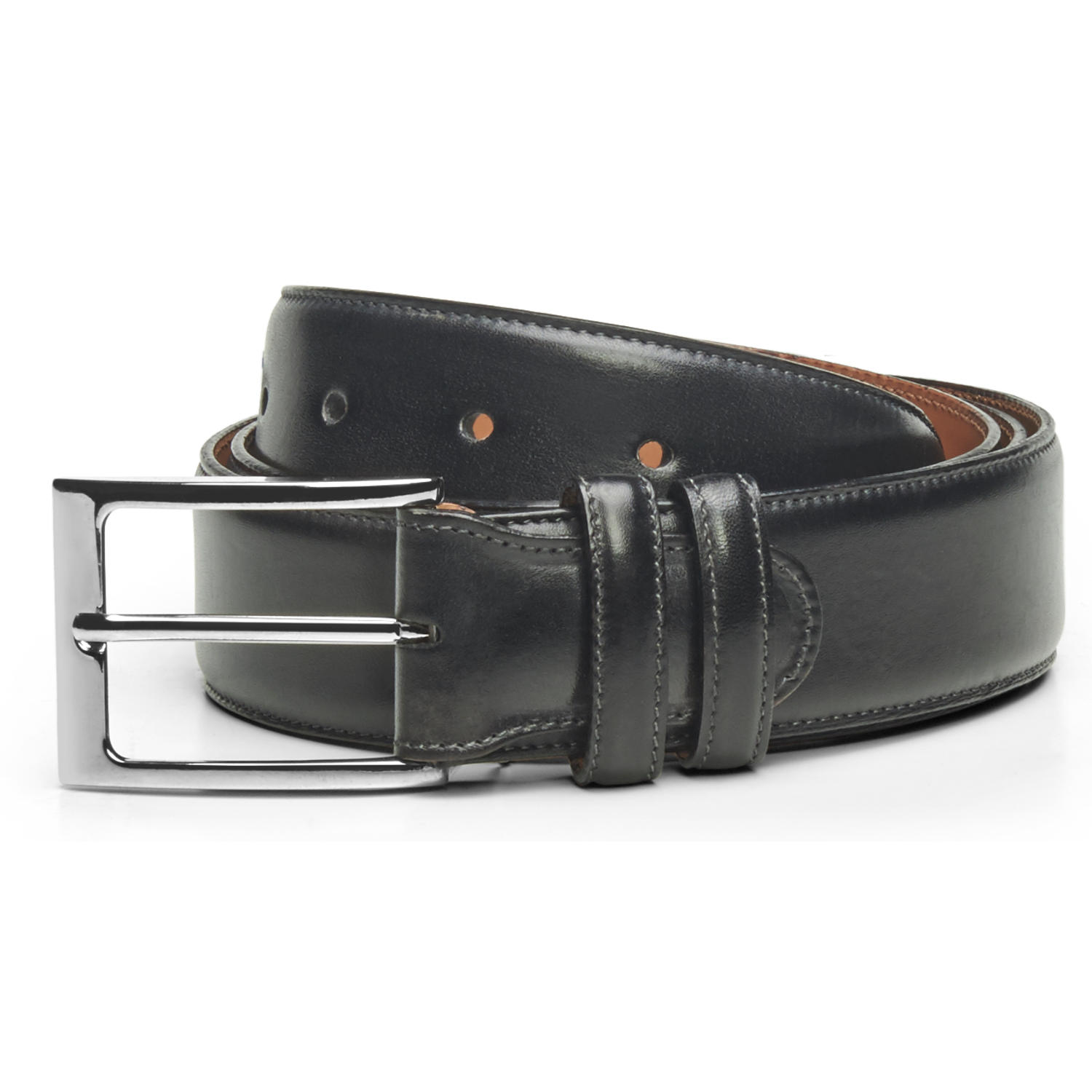 Carlos Santos Patina Belt Noir Shadow