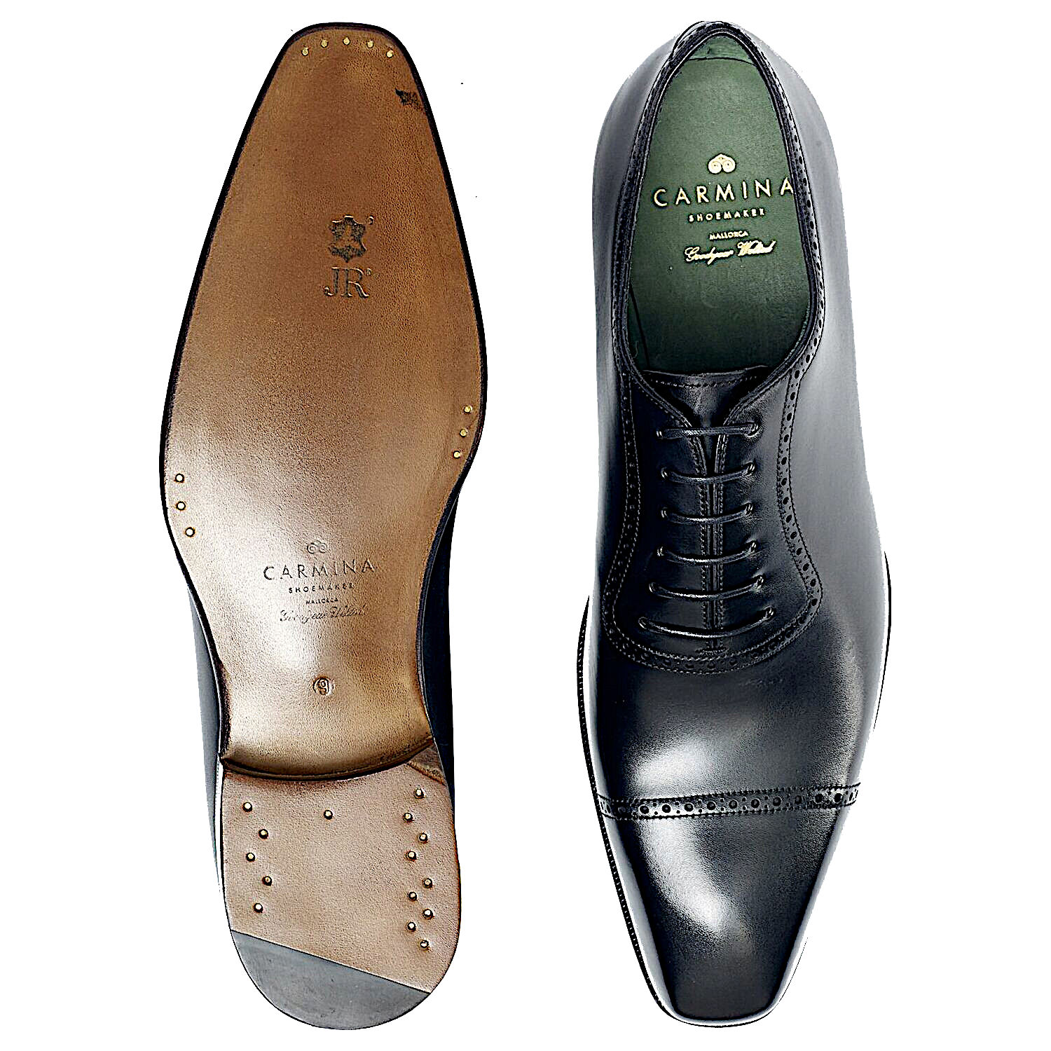 Carmina Emilio Black Pediwear Footwear