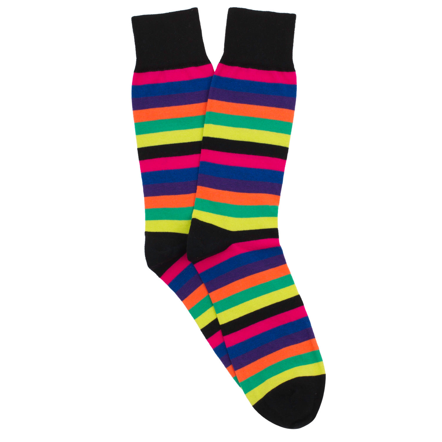 Corgi Socks Black Stripe