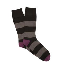 Corgi Socks Black Amethyst