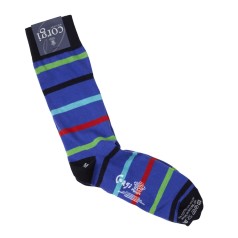 Corgi Socks Fine Stripe Blue