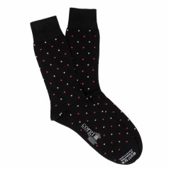 Corgi Socks Mini Spot Black