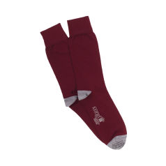 Corgi Socks Wool Heel Contrast