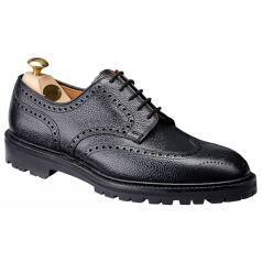 Crockett and Jones pembroke black grain
