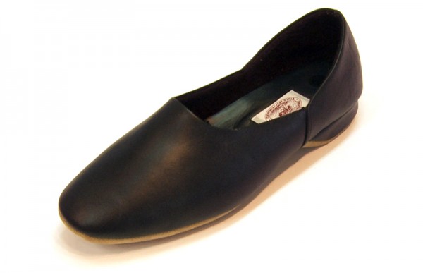 Draper of Glastonbury Fred Slipper Black - Pediwear Footwear