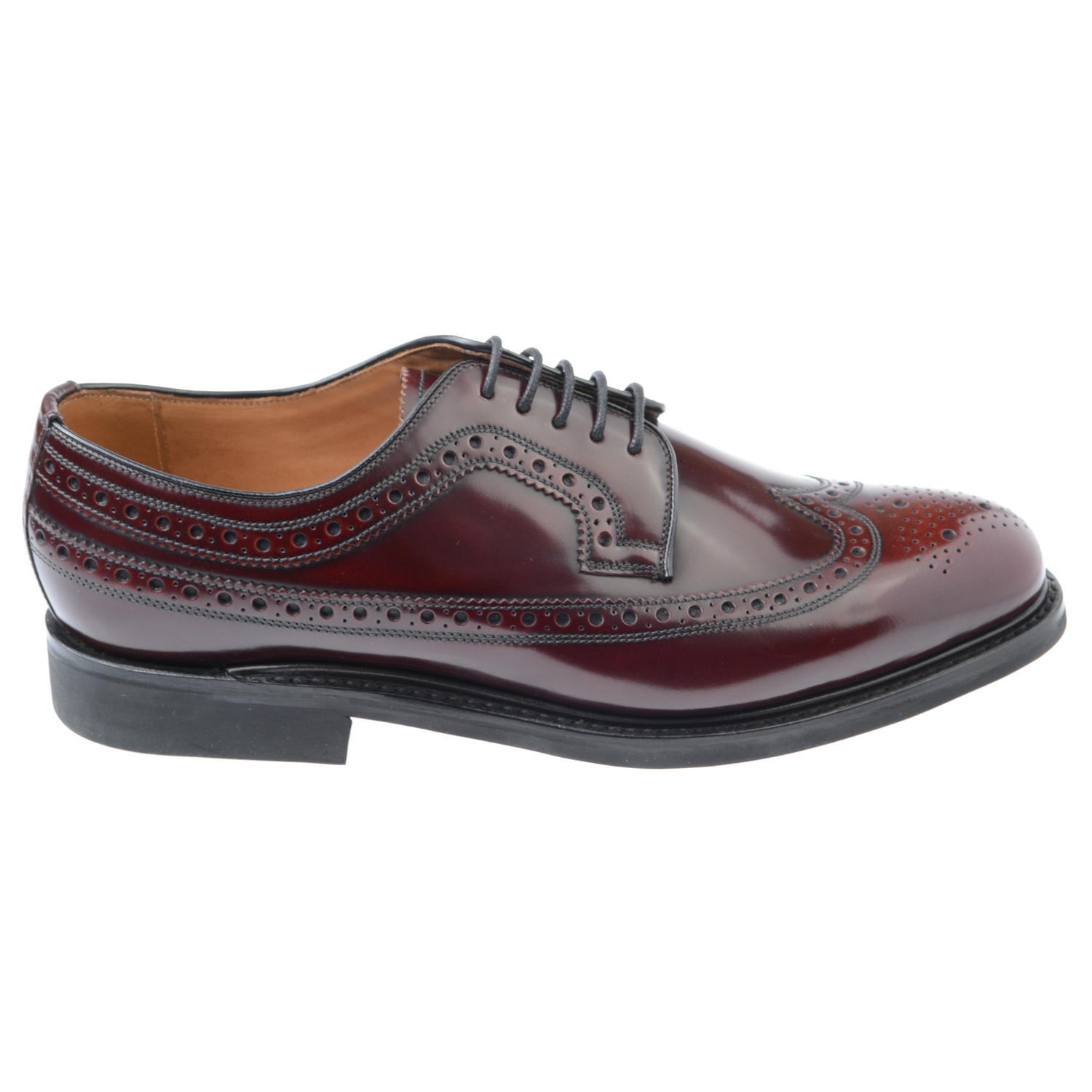 Edward and James Anthony Burgundy Rubber Sole - Pediwear ...