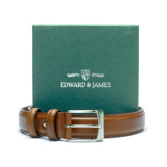 Edward and James Heavy Grain Leather Belt