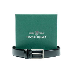 Edward and James High Shine Leather Belt