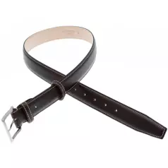 Ettinger 35 mm Dark Brown Waxy Leather Belt ET57