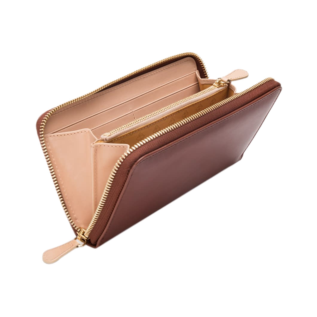 Ettinger Saint Crispin Large Zip Around Purse